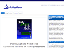 Tablet Screenshot of dailylivingskills.com